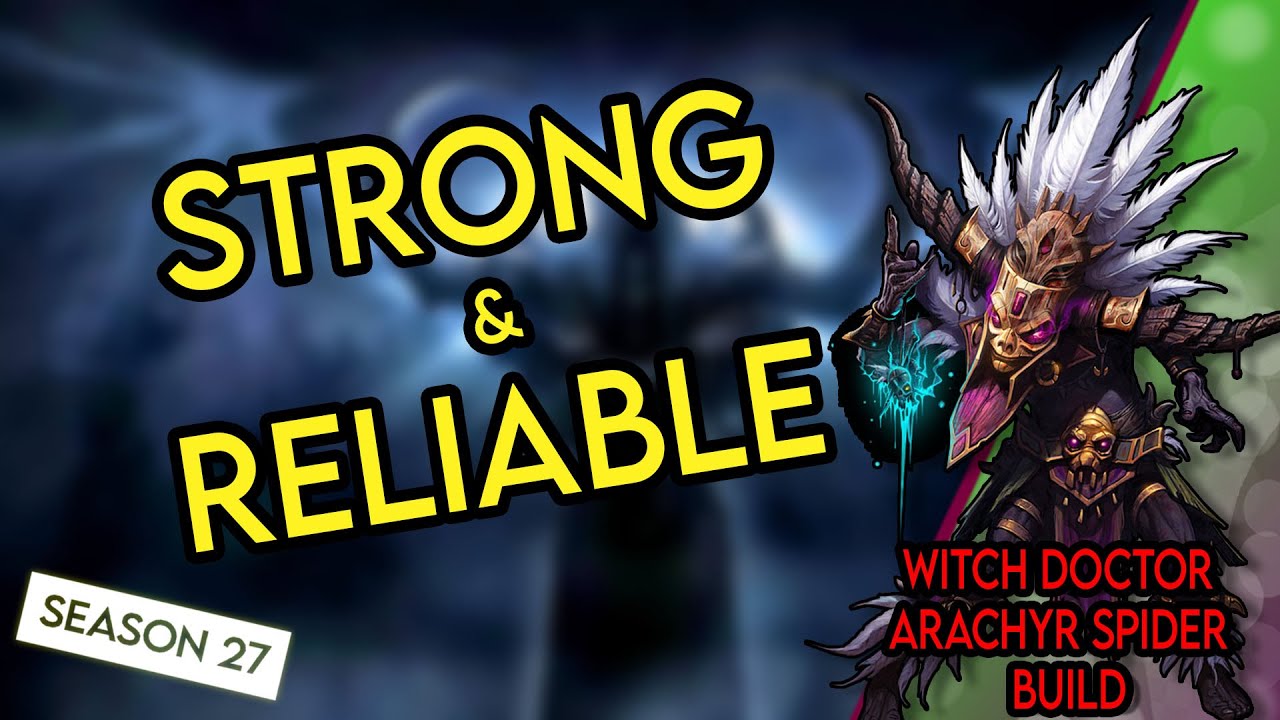 Diablo 3 Season 27 The BEST Witch Doctor Build! YouTube