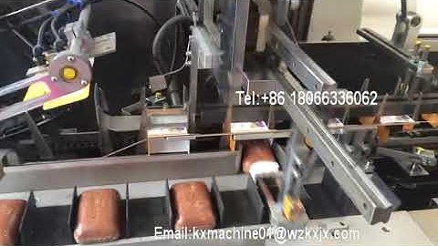 Automatic Soap Cartoning Machine With Tuck In Carton Box