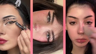 E-girl makeup tutorial tiktok compilation