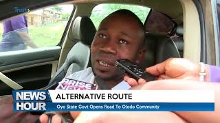 ALTERNATIVE ROUTE: Oyo State Govt Opens To Olodo Community | TRUST TV screenshot 2