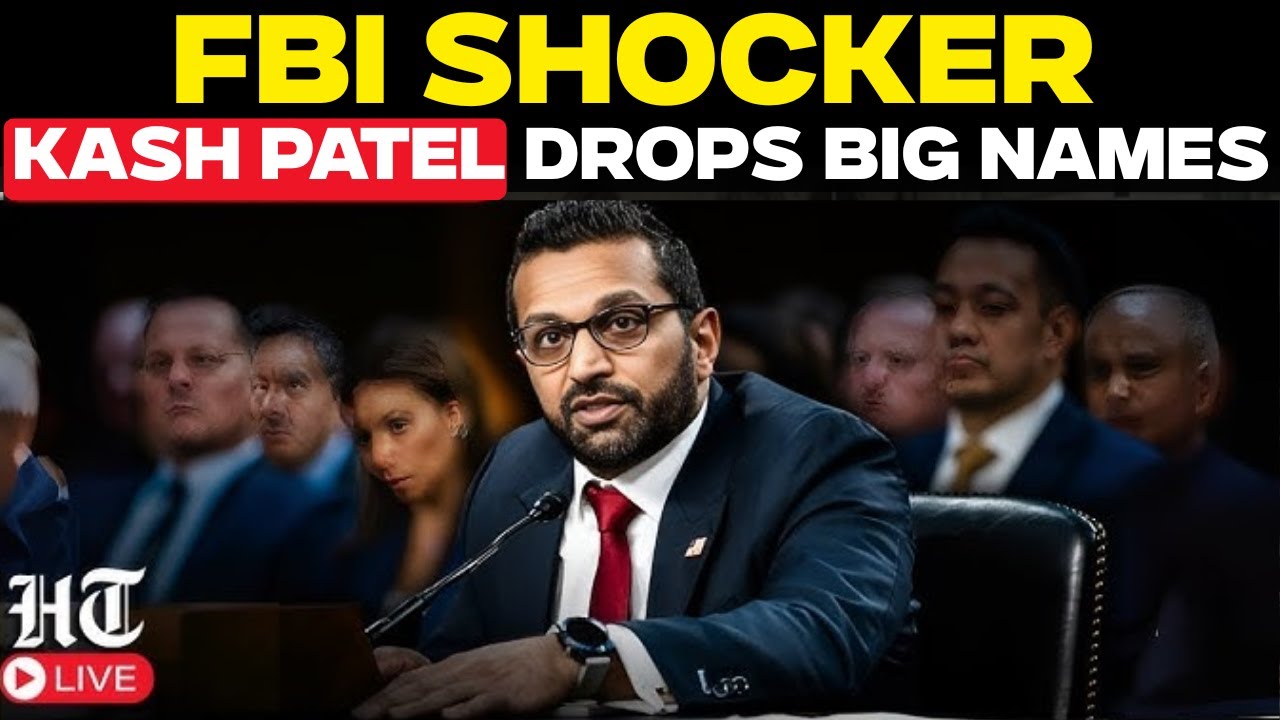 LIVE | Kash Patel EXPOSES the Names They Didn’t Want You to Hear! | Charlie Kirk | Trump | US Senate