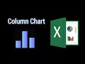 How to Create Column Chart in Excel | Execal Charts for beginners in Hindi/Urdu #exceltutorial 