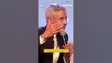 Het managen van China, Rusland en Amerika: minister van Buitenlandse Zaken Jaishankar licht de In...