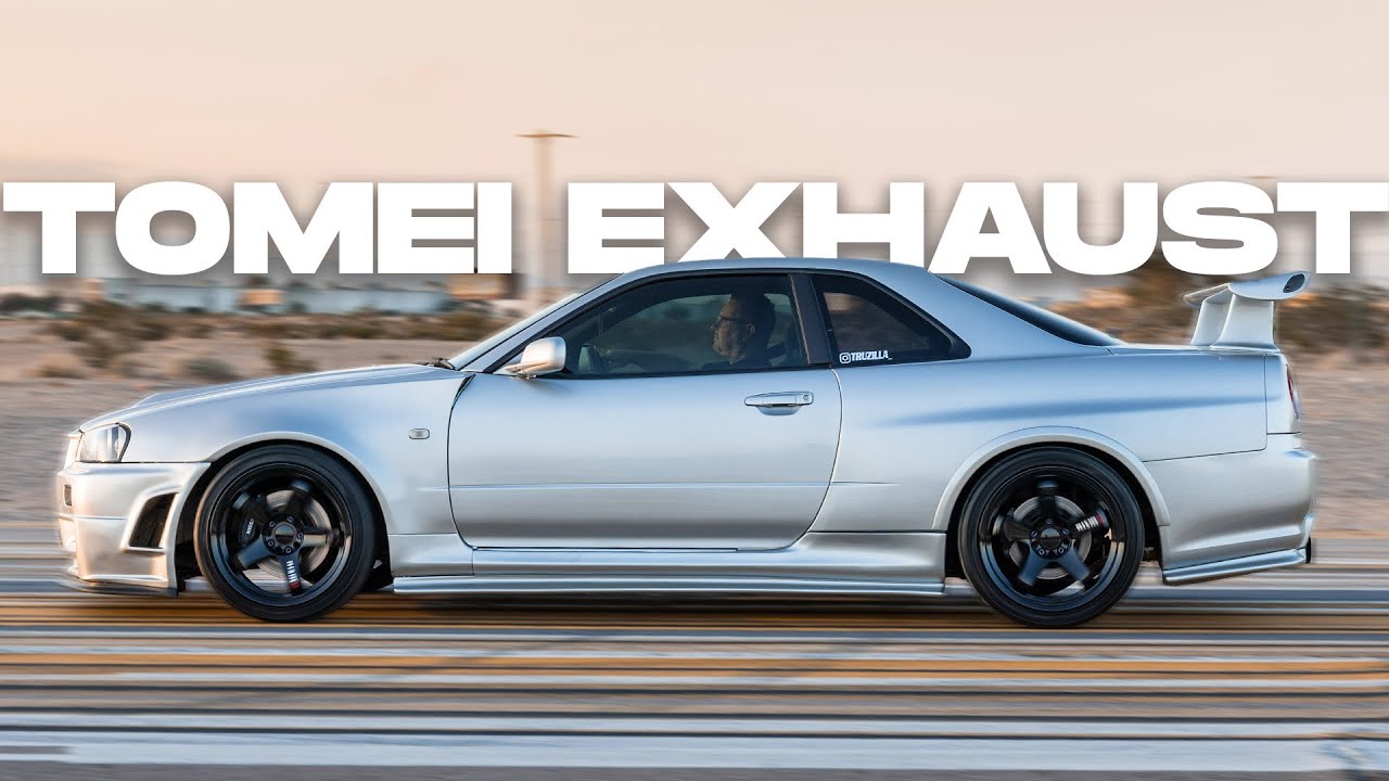 Благодаря выхлопной системе Tomei R34 GTT звучит просто потрясающе!