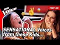 SENSATIONAL Blind Auditions from The Voice Kids! ✨ 🤩 | Top 10