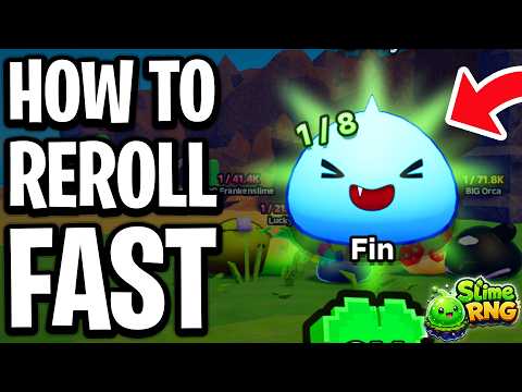 How to Reroll or Roll Fast in Slime RNG - Full Guide