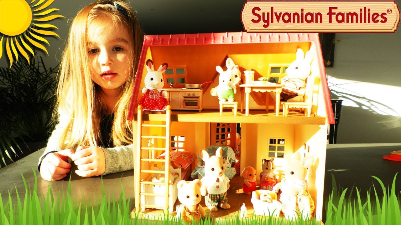 Maison Sylvanian aménagée et meublée Sylvanian Famillies Cosy Cottage