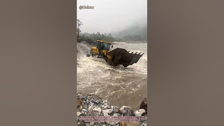 Bulldozer vs Raging Flood: High-Risk River Crossing Operation!