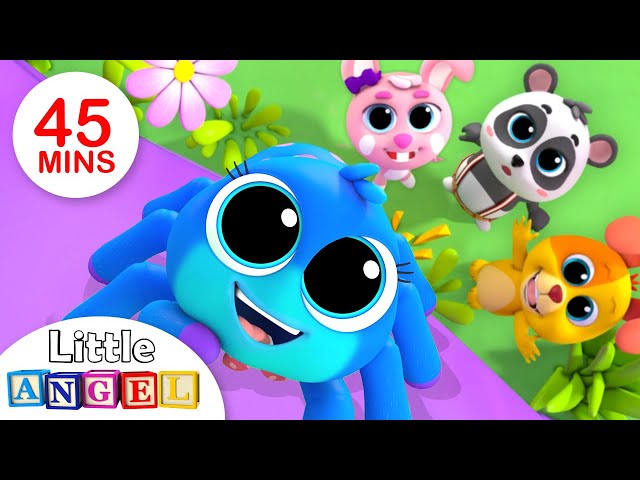 アリエル様 8点 856. 惑星ネイビー×ヒッコリー Itsy Bitsy Spider and Its Friends| Kids Songs & nursery