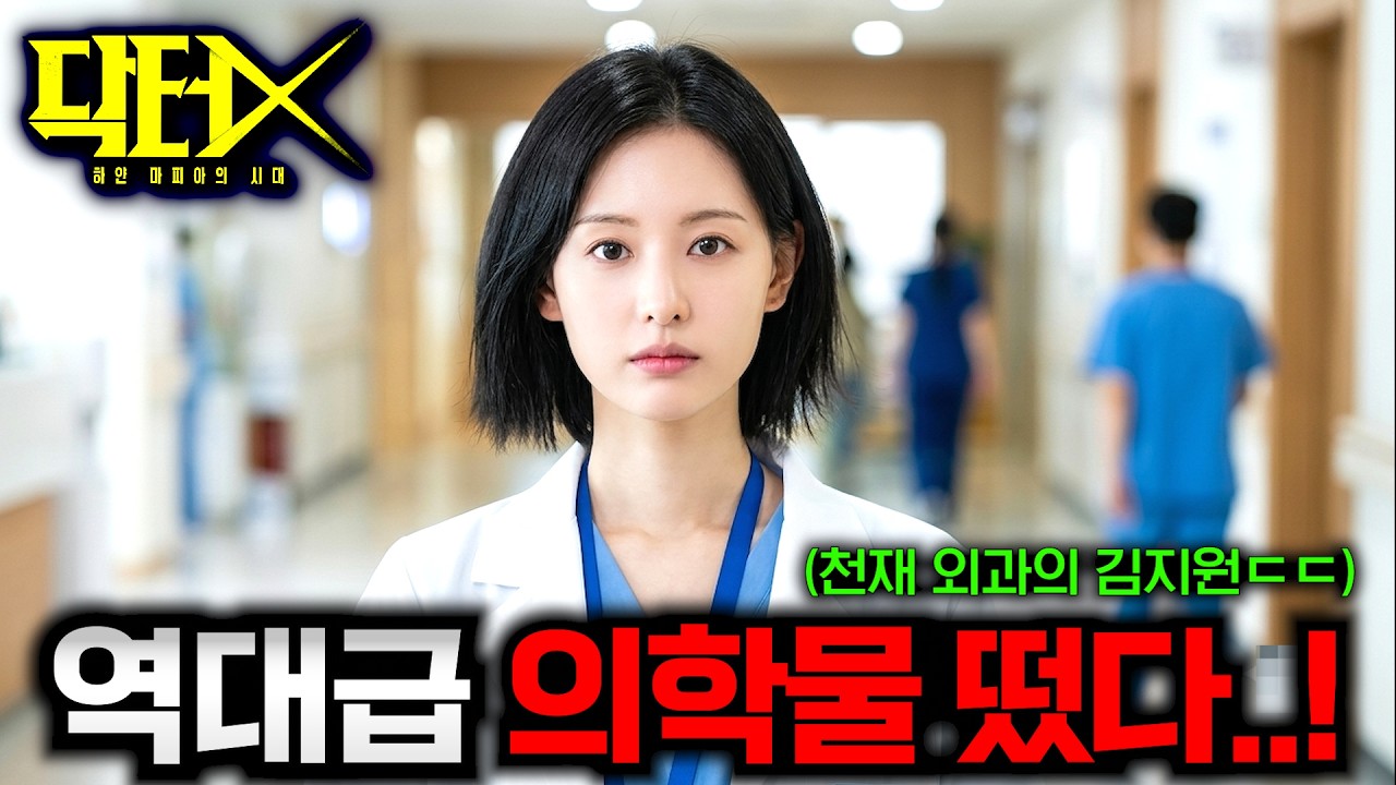 와.. 《닥터 X》 진짜 미쳤다..🔥수술방의 미친 개 '김지원'이 오로지 천재적인 수술 실력으로 병원 내 카르텔을 깨부수는 미친 사이다 드라마ㄷㄷ (+100일의 거짓말)
