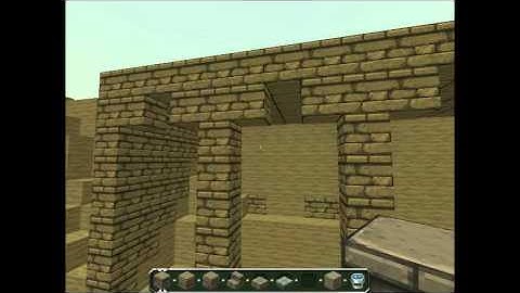 Minecraft Desert Build (part 1)