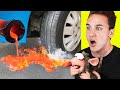 SATISFYING LAVA vs CAR and EVERYDAY OBJECTS! (EXPERIMENTS)