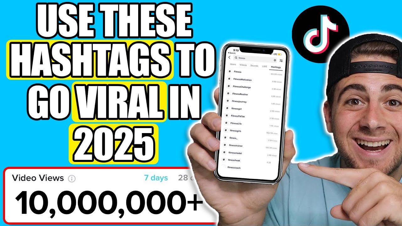 Use These Hashtags To Go Viral on TikTok FAST in 2026 (Best TikTok ...