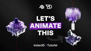 Make Exploded view animation in blender 4.1 Free model | Index 3D