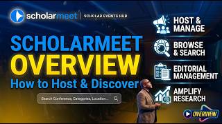 Find Your Next Academic Conference in Seconds — ScholarMeet Update
