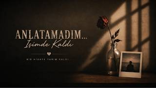 Anlatamadım... içimde kaldı