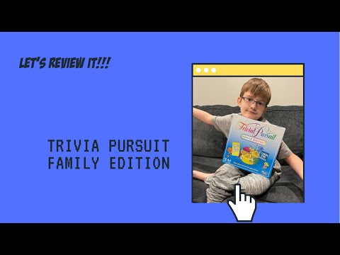 Let's Review It!!! Episode 5 - Trivial Pursuit Family Edition