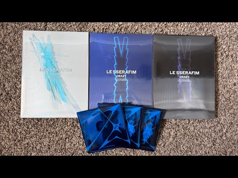 le sserafim crazy YouTube  トレカ　5枚コンプセット LE SSERAFIM Crazy コンパクト盤 トレカ コンプセット Universal Music