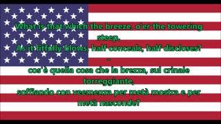 Miniatura del video "Inno nazionale degli Stati Uniti d'America - National Anthem USA (EN/IT Testo)"