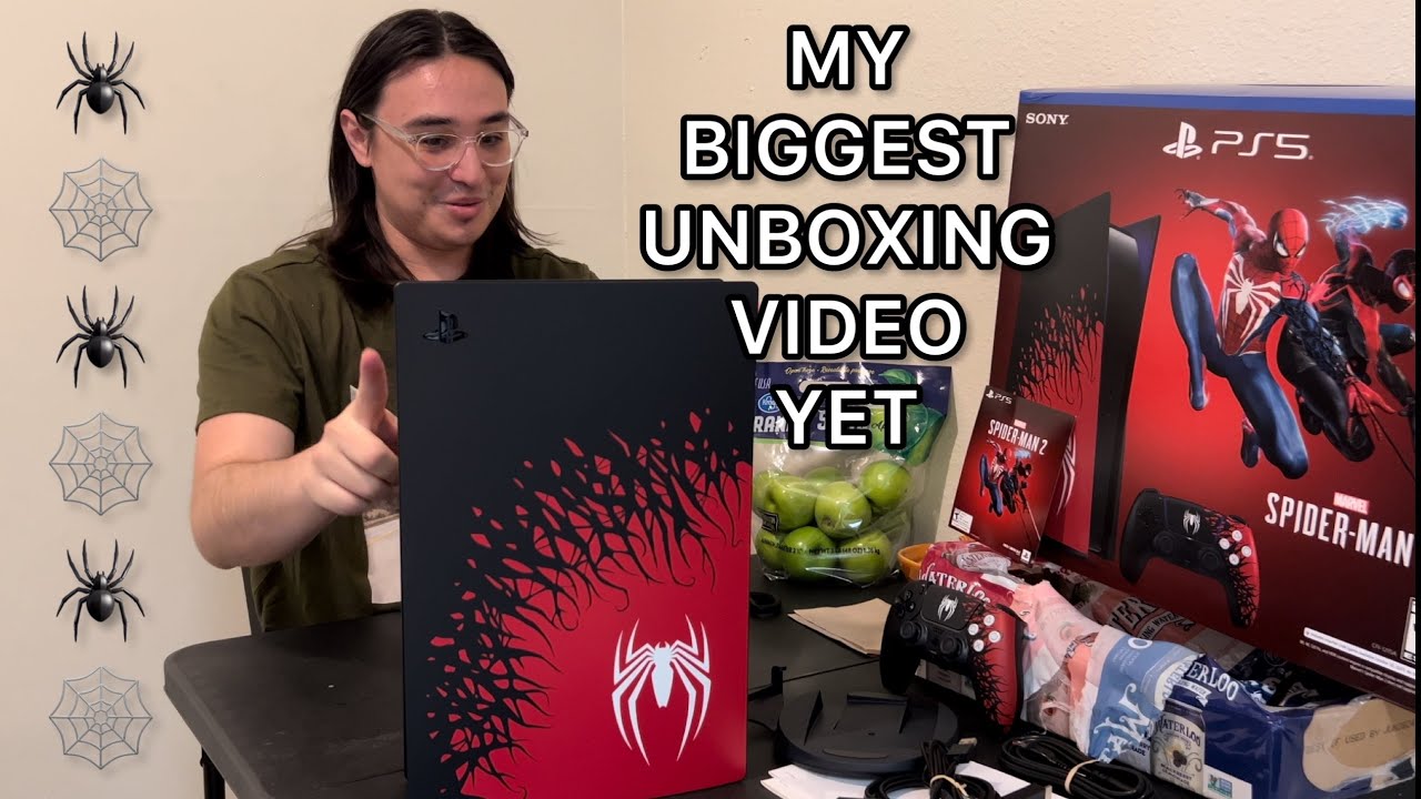 Spider-Man PS5 Limited Edition Unboxing Video! 