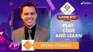 Deyan Vitanovと語るゲームについて | WhiteHat JrのCreatorSpaceイベント - ゲーマーズキャンプ screenshot 2