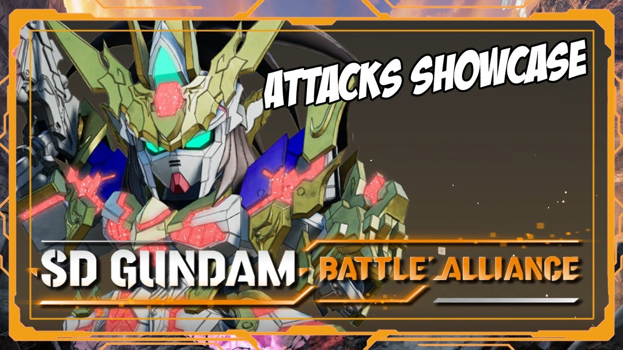 SD Gundam Battle Alliance - Liu Bei Unicorn Gundam Attacks