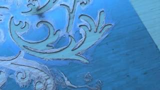 Do it yourself. Fun colorful end table. Cost Efficient!!!