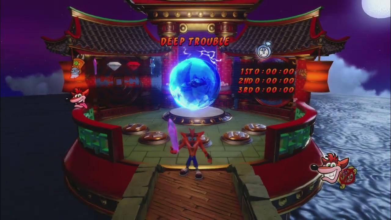 Crash Bandicoot N. Sane Trilogy PS5 Walkthrough (Warped) Stage 1115 & Hidden Gem Paths + Boss