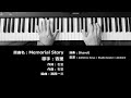 Memorial Story 杏里 Anri ピアノ 耳コピ 弾いてみた CityPop