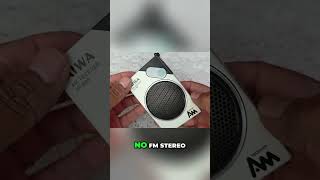 Aiwa AR-888: Simple Pocket AM Radio Charm #shorts