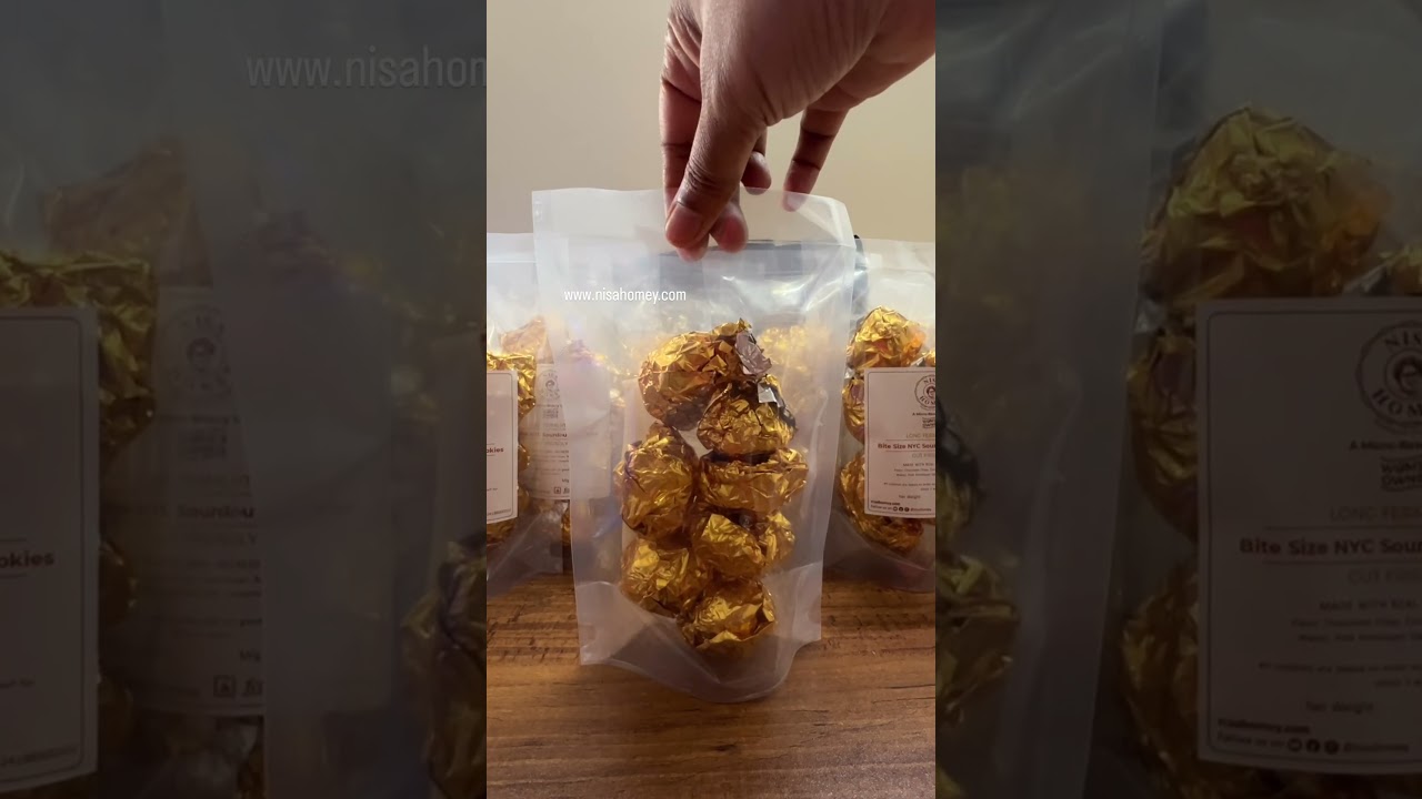 Bite Size Sourdough Cookies #sourdough