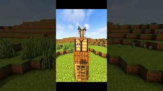 Minecraft 1x1 Secret Base 😱 (No One Will Find This!)#minecraft