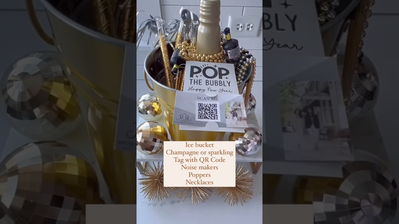 Realtor New Years PopBy idea 