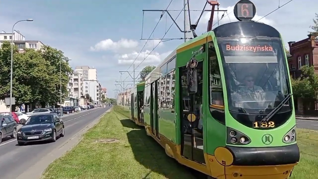 Tramwaje w Poznaniu.Wiosna 2025.
