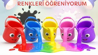 Rengarenk Şarkı 🎨 İngilizce Renkleri Öğreniyorum Learn Colors Song Eğitici Çocuk Şarkıları