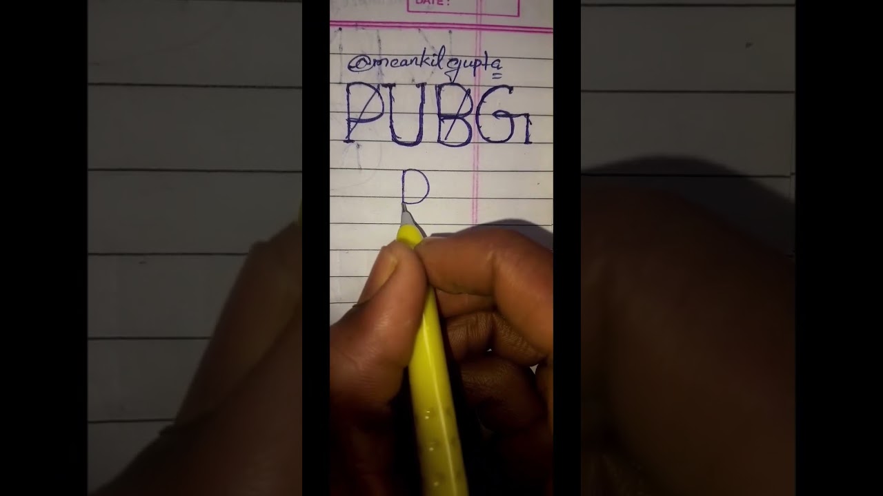 logo name pubg logo brand bgmi ✨️comment your name ✨️ 😀  