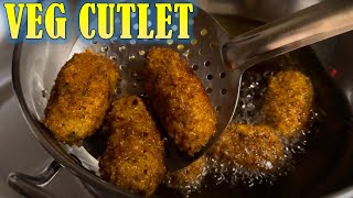 Vegetable Cutlet - Delicious - Favorite Party Snack !!