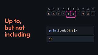 Python String Slicing: Up To, But Not Including