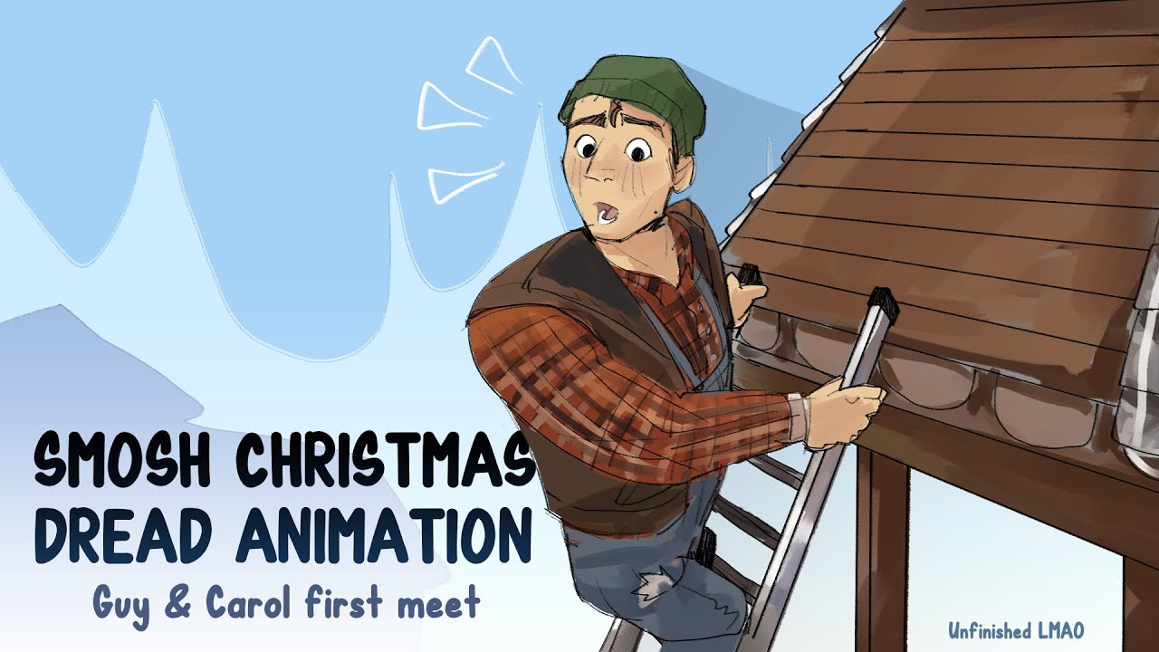 Smosh Christmas Dread Animatic - Guy meets Carol