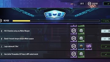 ( 5 ) Use Lethal Throwables 10 Times in MP ranked match