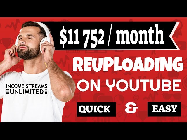 How To Make Money Uploading Music on Youtube 2022 🎶 - Reuploading Royalty FREE Music 💰💰 class=