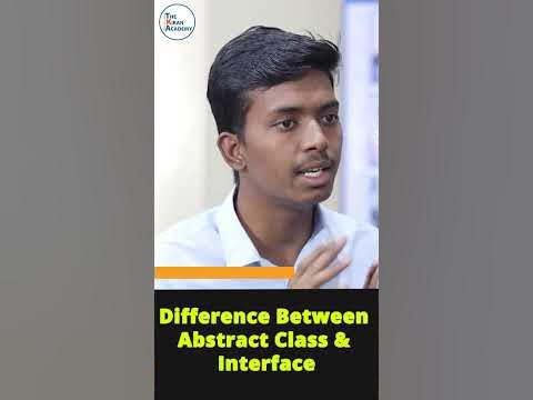 Java Interview Question: Difference Between Abstract Class & Interface ... image.