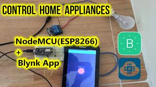 Control Home Appliances from Smartphone Using NodeMCU and Blynk App screenshot 3