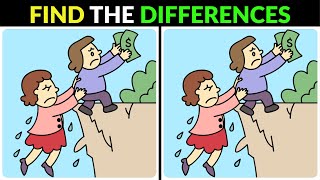 Can You Find All the Differences Test Your Brain with Fun 'Spot the Difference' Puzzles! || No - 91