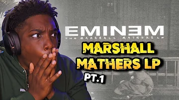 Rap Fan Listens To | THE MARSHALL MATHERS LP [Pt.1] (FULL ALBUM REACTION!)
