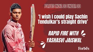 Full I wish I could play Sachin Tendulkar's straight drive: Rapid Fire with Yashasvi Jaiswal | 30Under30 Update