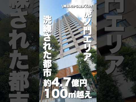 【4.7億×2LDK】駅まで2分。虎ノ門を使い倒す家 - しんかわ不動産