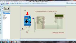Flame sensor value to Display in LCD