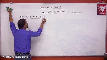 Power Electronics Lecture 4, Full Wave Bridge Rectifier by Surendrababu Sir