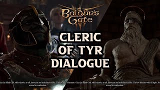 Baldur's Gate 3 - Cleric of Tyr Dialogue